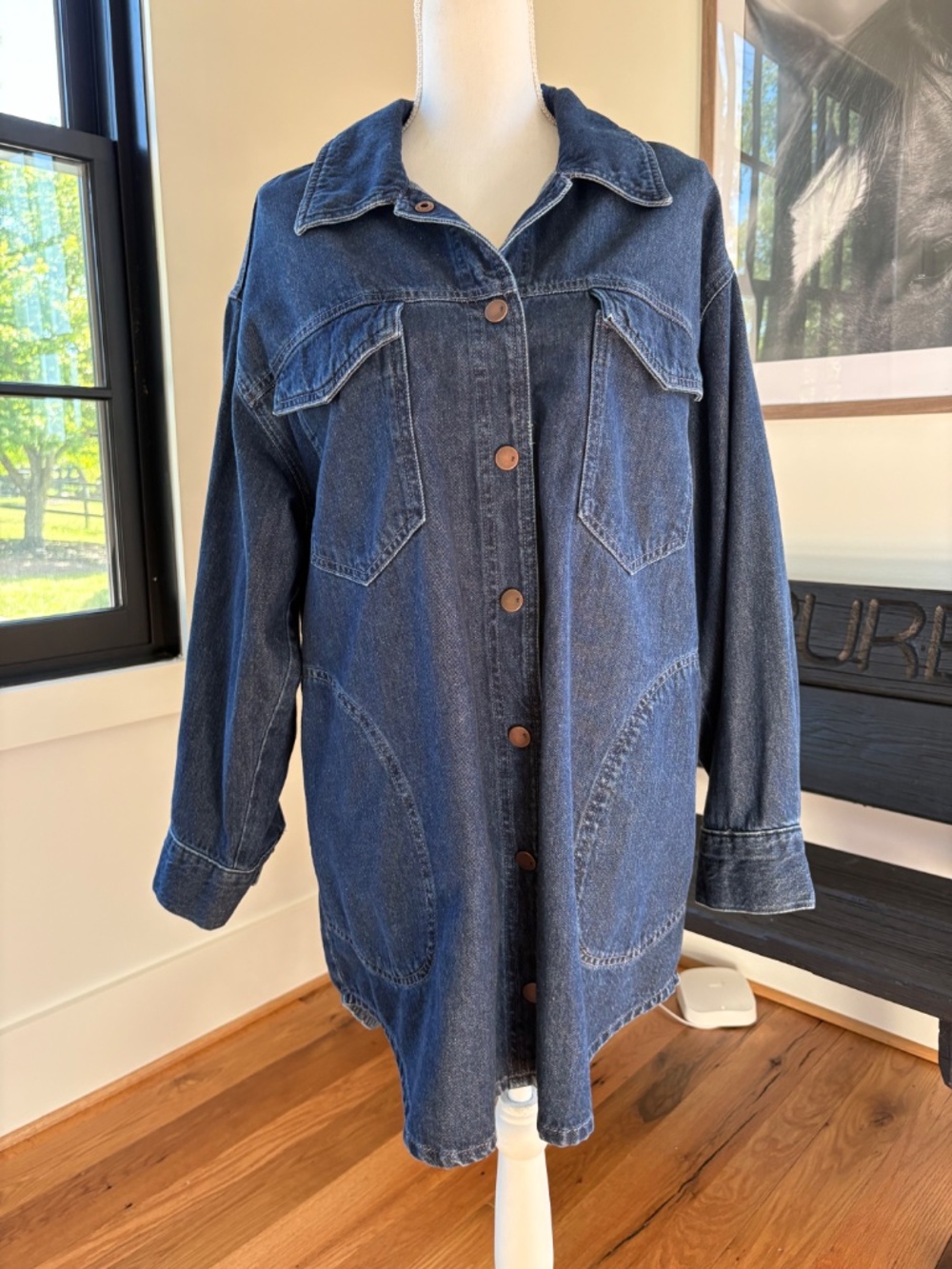 Pilcro Denim Dress - Picture 3 of 7